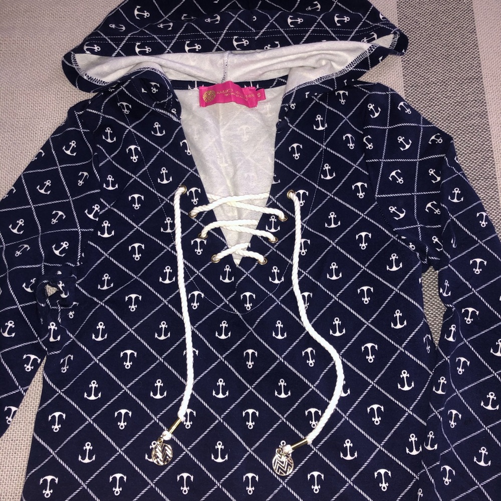 Macbeth Collection Anchor Dress. Size Small. - Picture 3 of 6